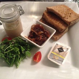 Chicken Liver Pate with Onion Confit