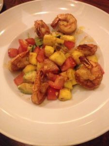 Mango Avocado Salad with Shrimps